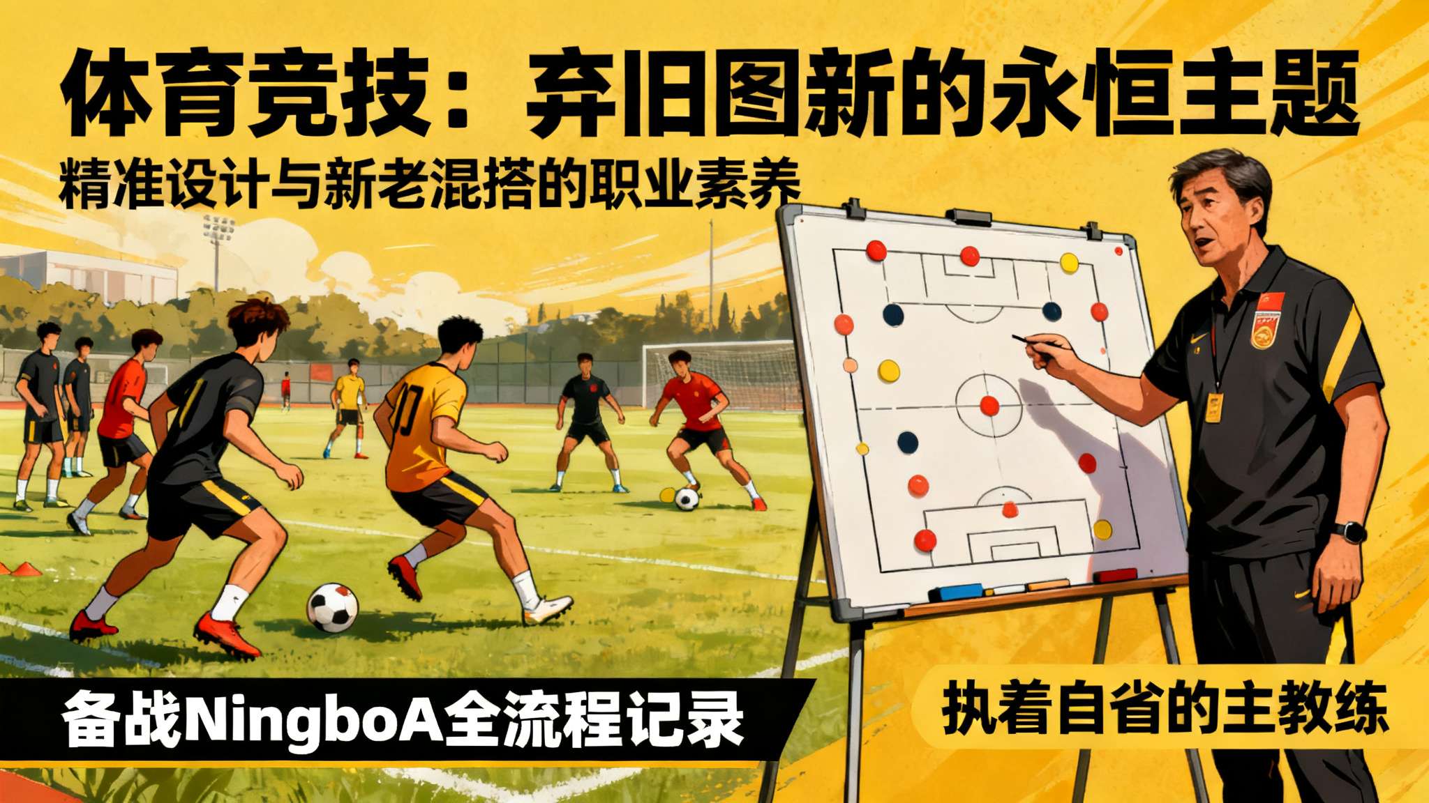 弃旧图新，这是体育竞技永恒主题；精准设计、新老混搭，则彰显职业素养。从整个流程来